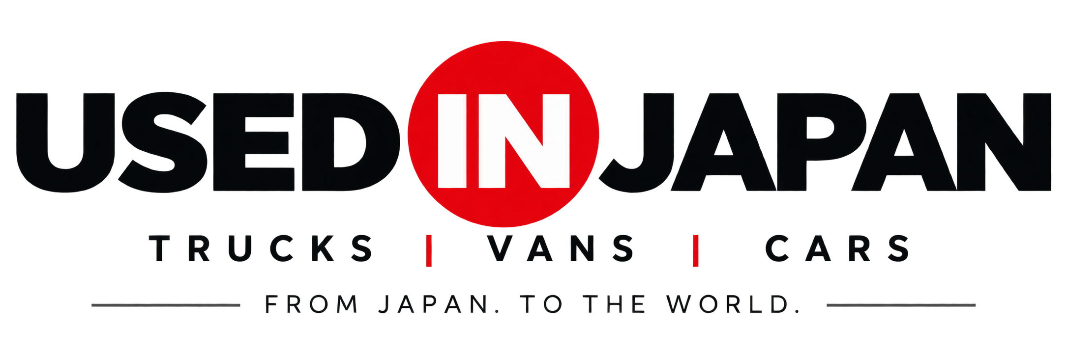 USED IN JAPAN — Trucks Vans Cars — From Japan to the World